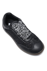 WILD LACE SNEAKERS-BLACK