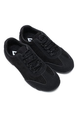RIBBON CHARM SNEAKERS-BLACK
