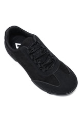 RIBBON CHARM SNEAKERS-BLACK