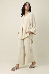 ZENORA FLOW CASUAL ENSEMBLE-BEIGE