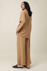 CALMERA MODERN LOUNGE ENSEMBLE-KHAKI