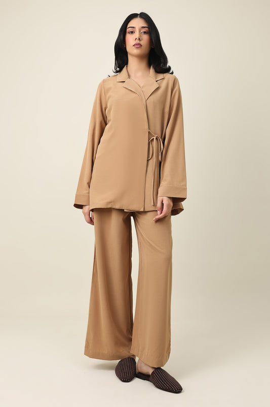 CALMERA MODERN LOUNGE ENSEMBLE-KHAKI