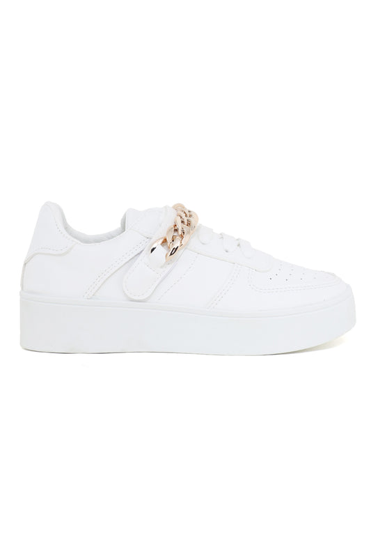 CHIC LINKS KICKS-WHITE