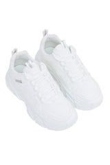 CHIC CHUNKY SNEAKERS-WHITE