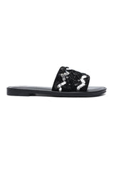 BOLD BAND SLIDE-BLACK
