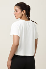 PURE MOTION SHORT T-SHIRT-WHITE