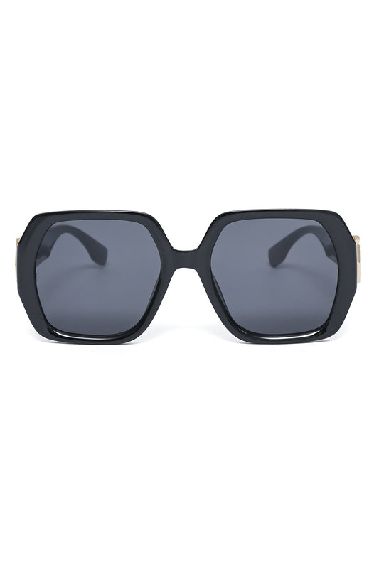 RETRO BLOCK STYLE EYEWEAR-BLACK