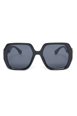 RETRO BLOCK STYLE EYEWEAR-BLACK
