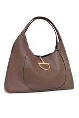 RIVIERA ARCH HAND BAG-COFFEE