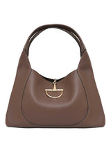 RIVIERA ARCH HAND BAG-COFFEE