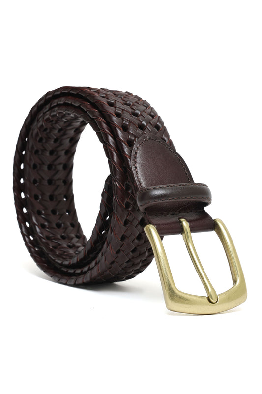 TWISTFORGE BURNISHED BELT-COFFEE