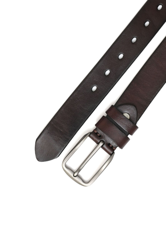 IRONSTITCH ESSENTIAL BELT-COFFEE