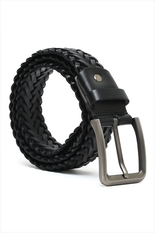 CROSSWIND RIVET BRAID BELT-BLACK