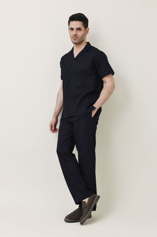 MONO LOUNGE CO-ORD-BLACK