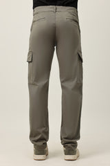 SMOOTH TAILORED BOTTOM-GREEN