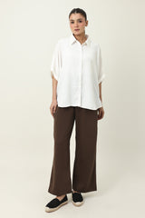 MAJESTIC FALL CASUAL SHIRT-WHITE