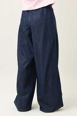 LOUNGE DENIM FLOW-DK-BLUE