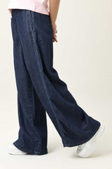 LOUNGE DENIM FLOW-DK-BLUE