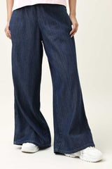 LOUNGE DENIM FLOW-DK-BLUE