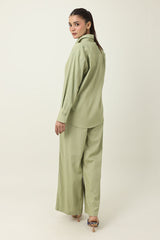 MODEST COMFORT CO_ORD SET-GREEN