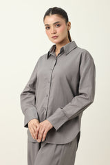 MODEST COMFORT CO_ORD SET-GREY
