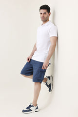 PRIMEWEAVE SOLID POLO-WHITE