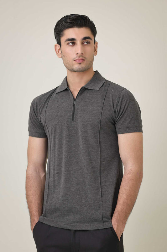 NEOTONE ACTIVE POLO-CHARCOAL