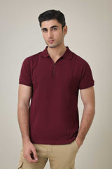 NEOTONE ACTIVE POLO-BURGUNDY