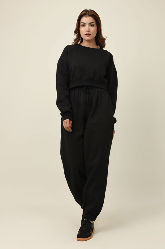 COZYFLEX LOUNGE SET-BLACK