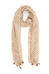 URBAN COTTON CHIC SCARF-BEIGE