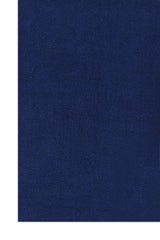 ELEGANT FRINGE SCARF-NAVY
