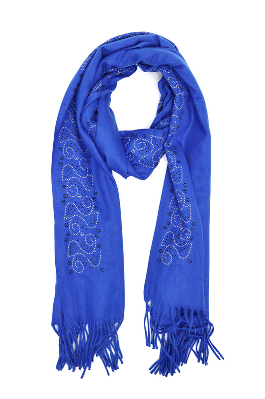 CRYSTAL SWIRL SCARF