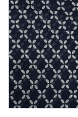 PANEL BOTANICAL SCARF-BLACK
