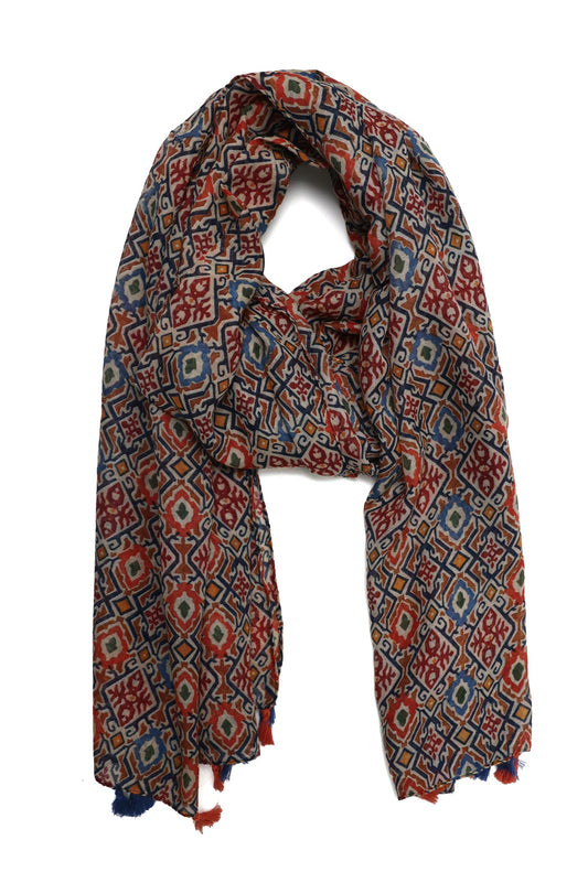 MODERN HERITAGE PRINT WRAP-MULTI