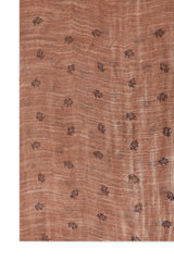 MICRO PATTERN STOLE-BROWN