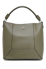 CLASSIC CARRYALL DUAL HAND BAG-GREEN