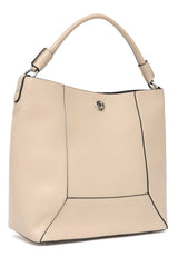 CLASSIC CARRYALL DUAL HAND BAG-APRICOT