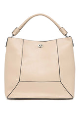CLASSIC CARRYALL DUAL HAND BAG-APRICOT