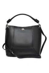 CLASSIC CARRYALL DUAL HAND BAG-BLACK