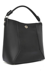 CLASSIC CARRYALL DUAL HAND BAG-BLACK