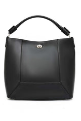 CLASSIC CARRYALL DUAL HAND BAG-BLACK