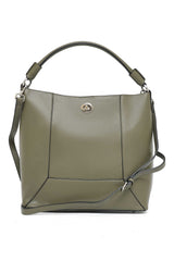 CLASSIC CARRYALL DUAL HAND BAG-GREEN