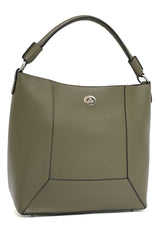 CLASSIC CARRYALL DUAL HAND BAG-GREEN