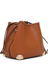 BROOKLINE RENOIR CURVED BAG-BROWN