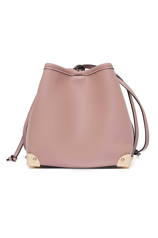 BROOKLINE RENOIR CURVED BAG-PINK