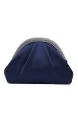OPAL EVENING CLUTCH-BLUE