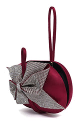 BELLE ÉTOILE EVENING WRISTLET-RED