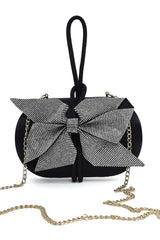 BELLE ÉTOILE EVENING WRISTLET-BLACK