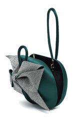 BELLE ÉTOILE EVENING WRISTLET-GREEN