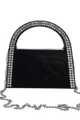 JEWEL ARC MINI BAG-BLACK